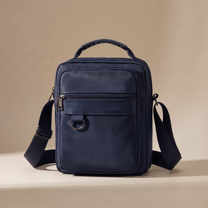 LEGGERO ／ 縦型ショルダーバッグ navy