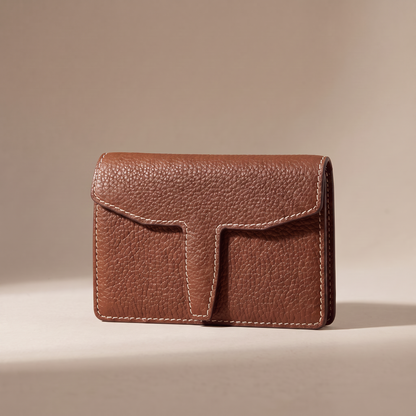 LISCIO ／ 名刺入れ brown