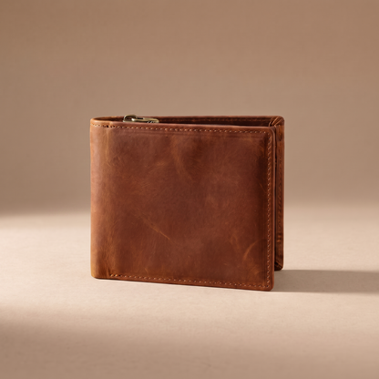 CAVALLO ／ 二つ折り財布 brown