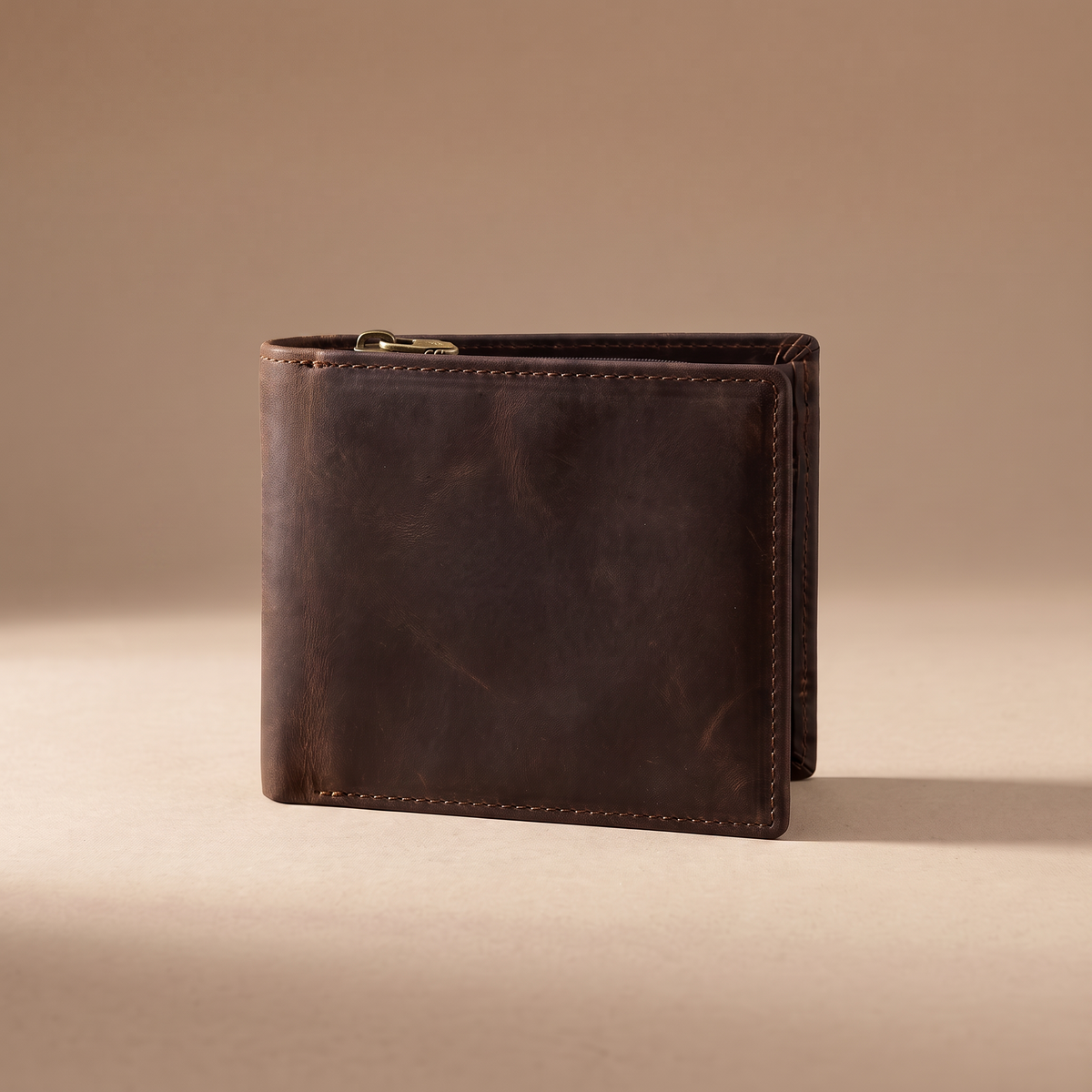 CAVALLO ／ 二つ折り財布 darkbrown