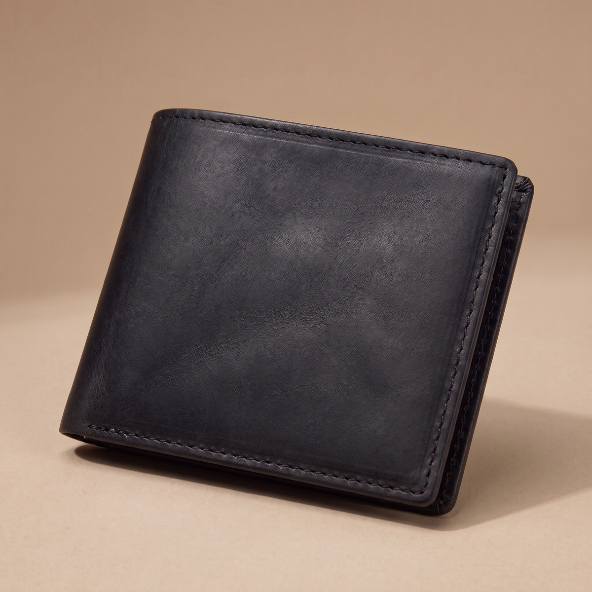 CAVALLO ／ 二つ折り財布 black
