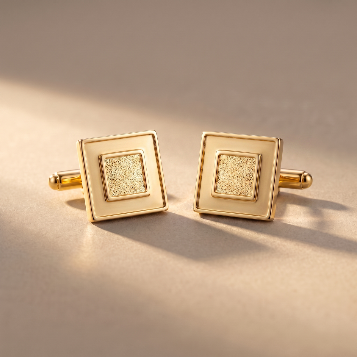 FERMO ／ カフリンクス スクエア gold