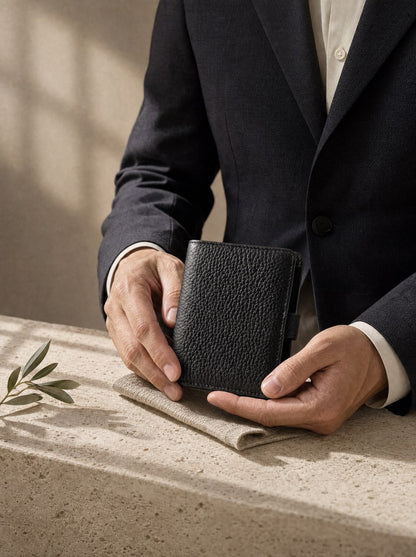 slim-card-case wearing
